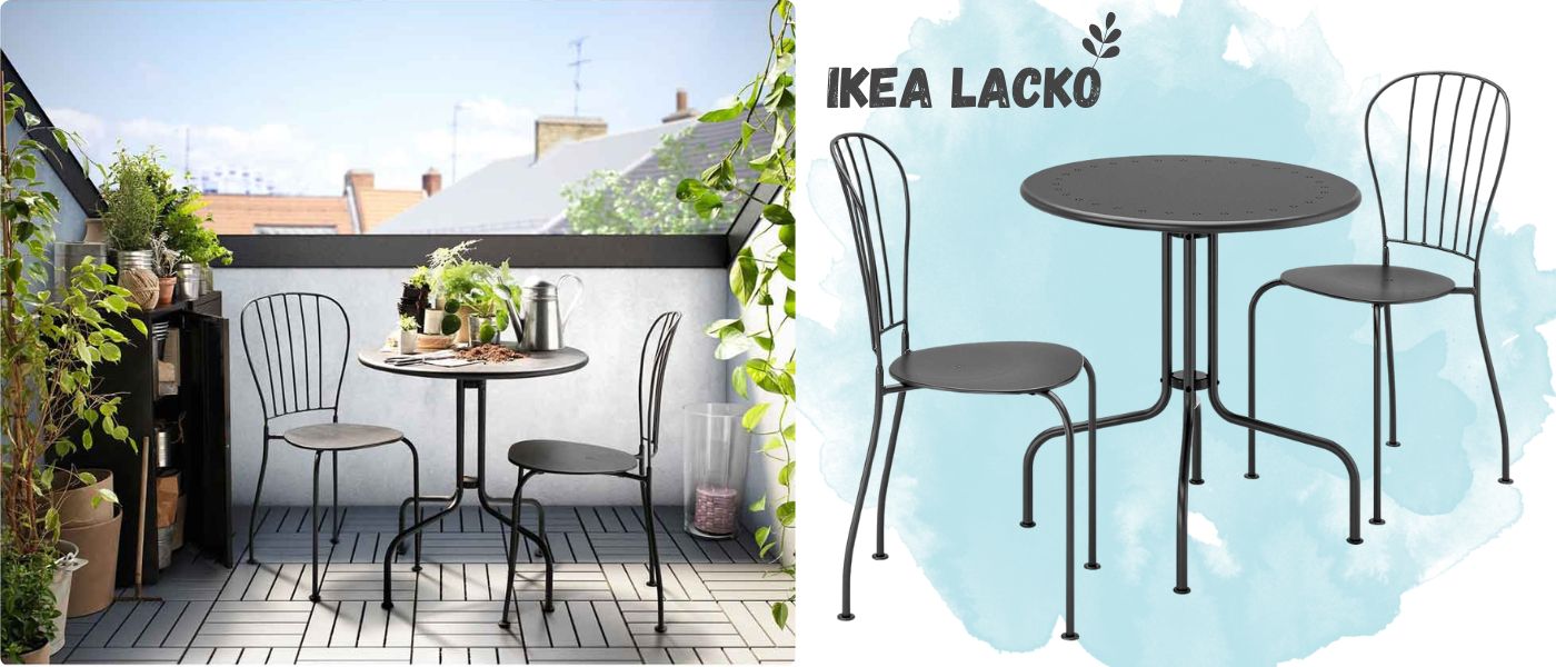 میز و صندلی ایکیا مدل IKEA LACKO
